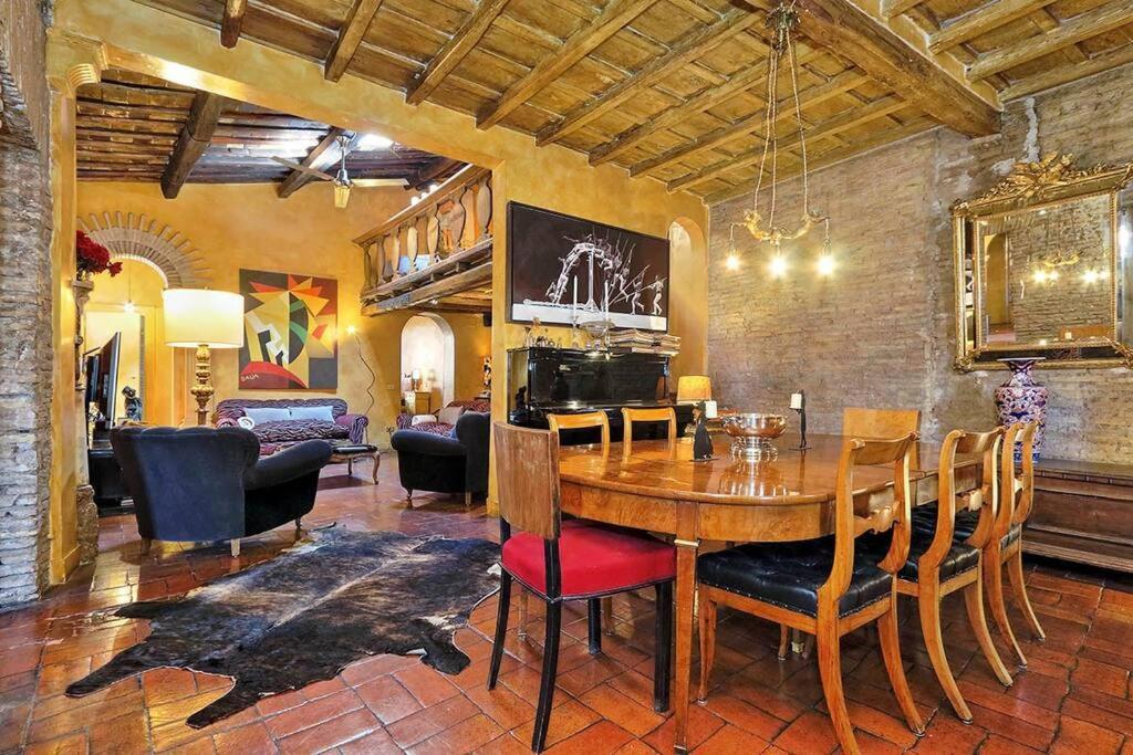 Spectacular Luxury Flat In Trastevere Roma Ngoại thất bức ảnh
