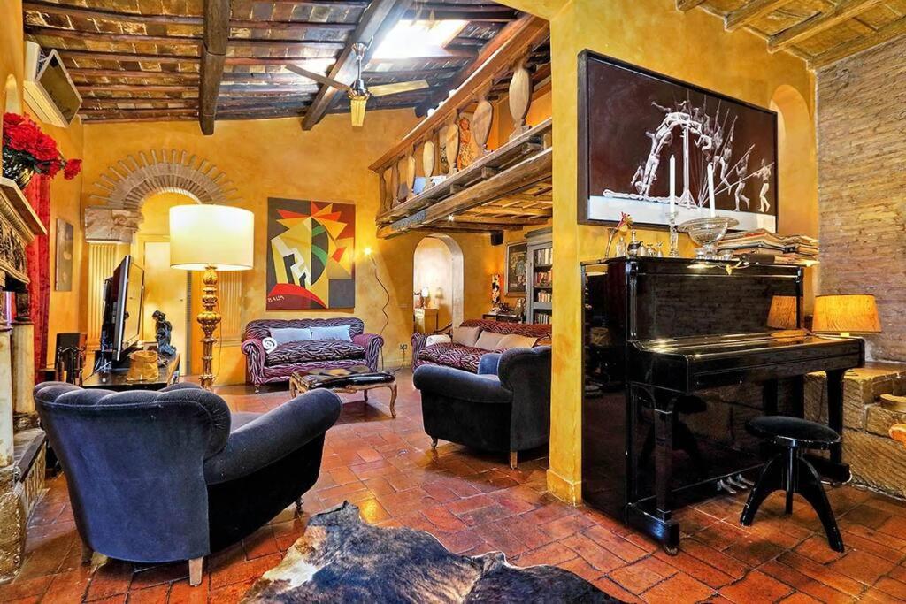 Spectacular Luxury Flat In Trastevere Roma Ngoại thất bức ảnh