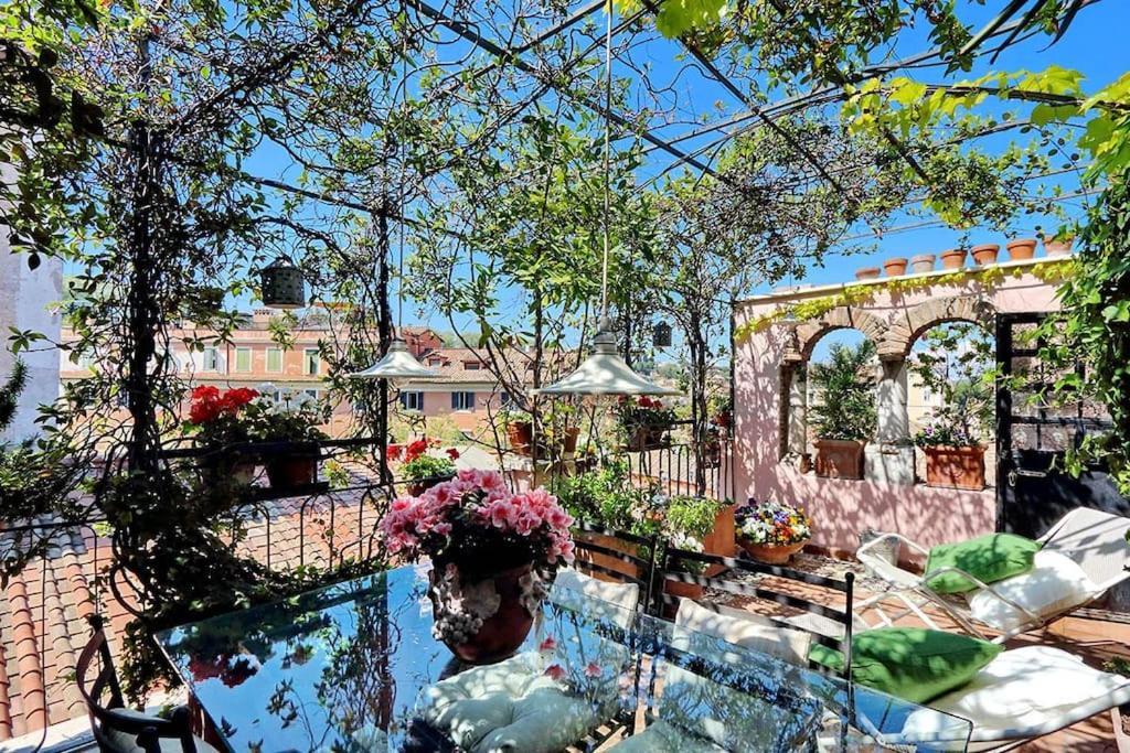 Spectacular Luxury Flat In Trastevere Roma Ngoại thất bức ảnh