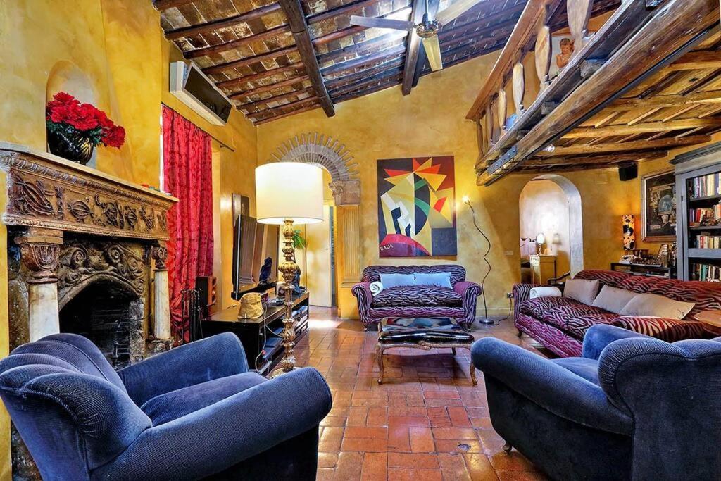 Spectacular Luxury Flat In Trastevere Roma Ngoại thất bức ảnh